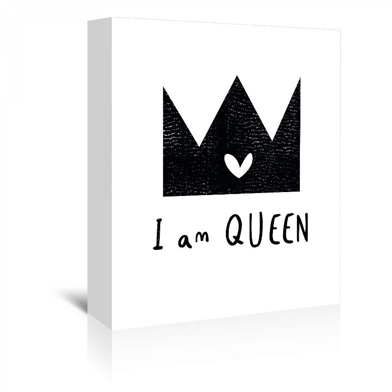 Americanflat I Am King by Roseanne Kenny Wall Art Canvas - 11" x 14"