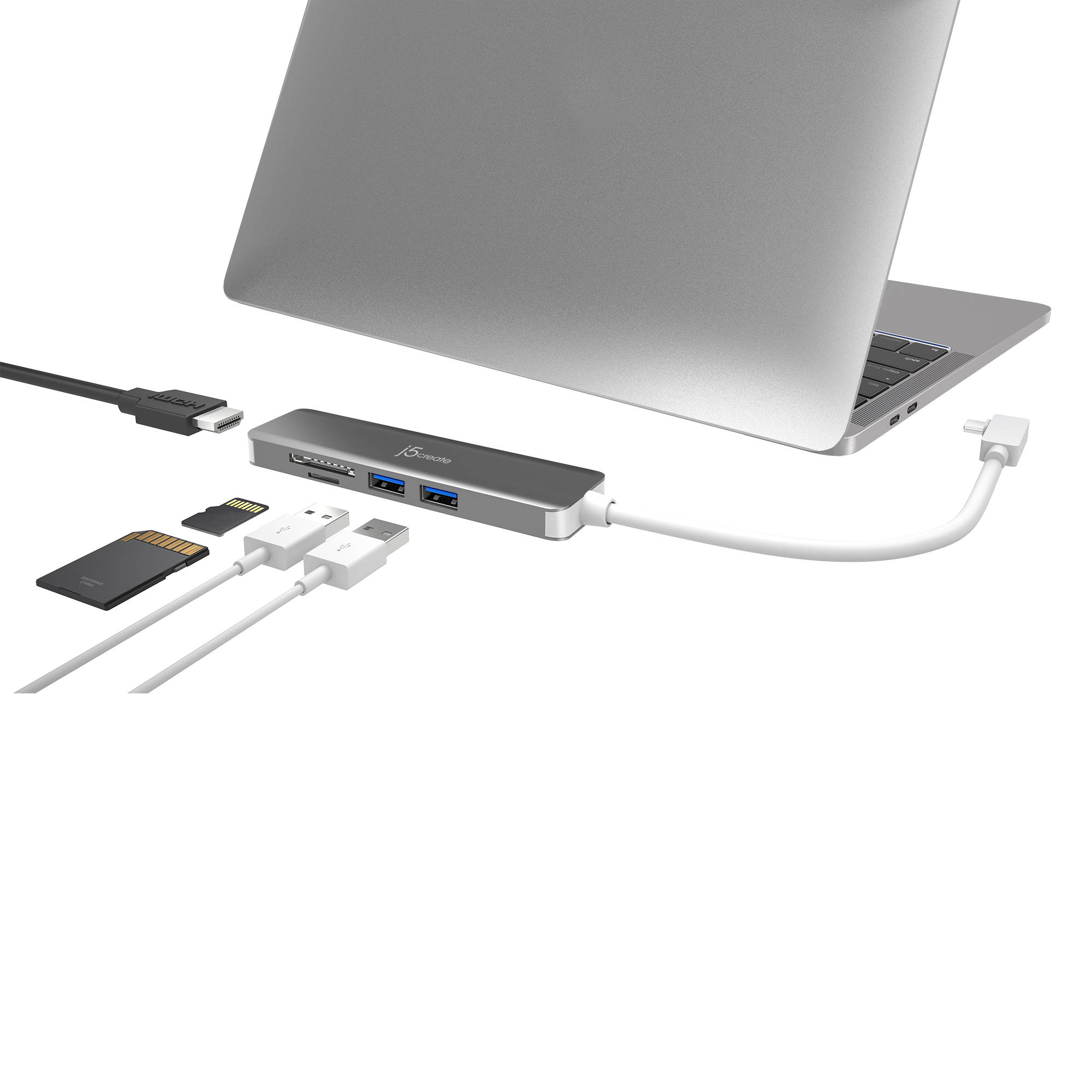 j5create USB-C&trade; 3.1 SuperSpeed+ Multi-Adapter