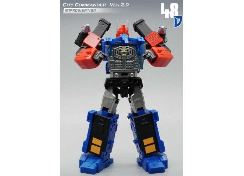 MF-48D City Commander Improvisation | Mech Fans Toys Action figures
