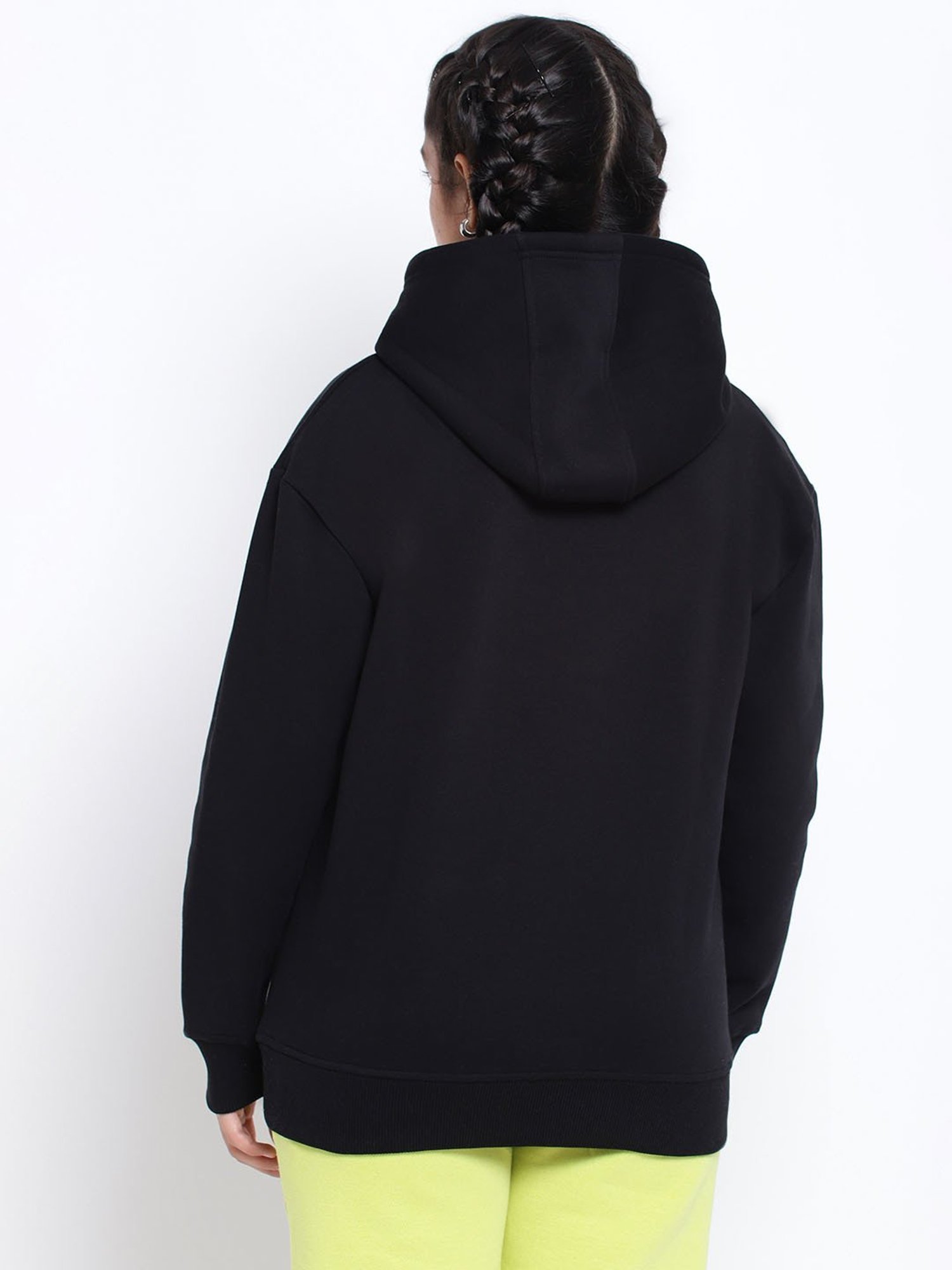 Lil Tomatoes Kids Black Graphic Print Full Sleeves Sweatshirt