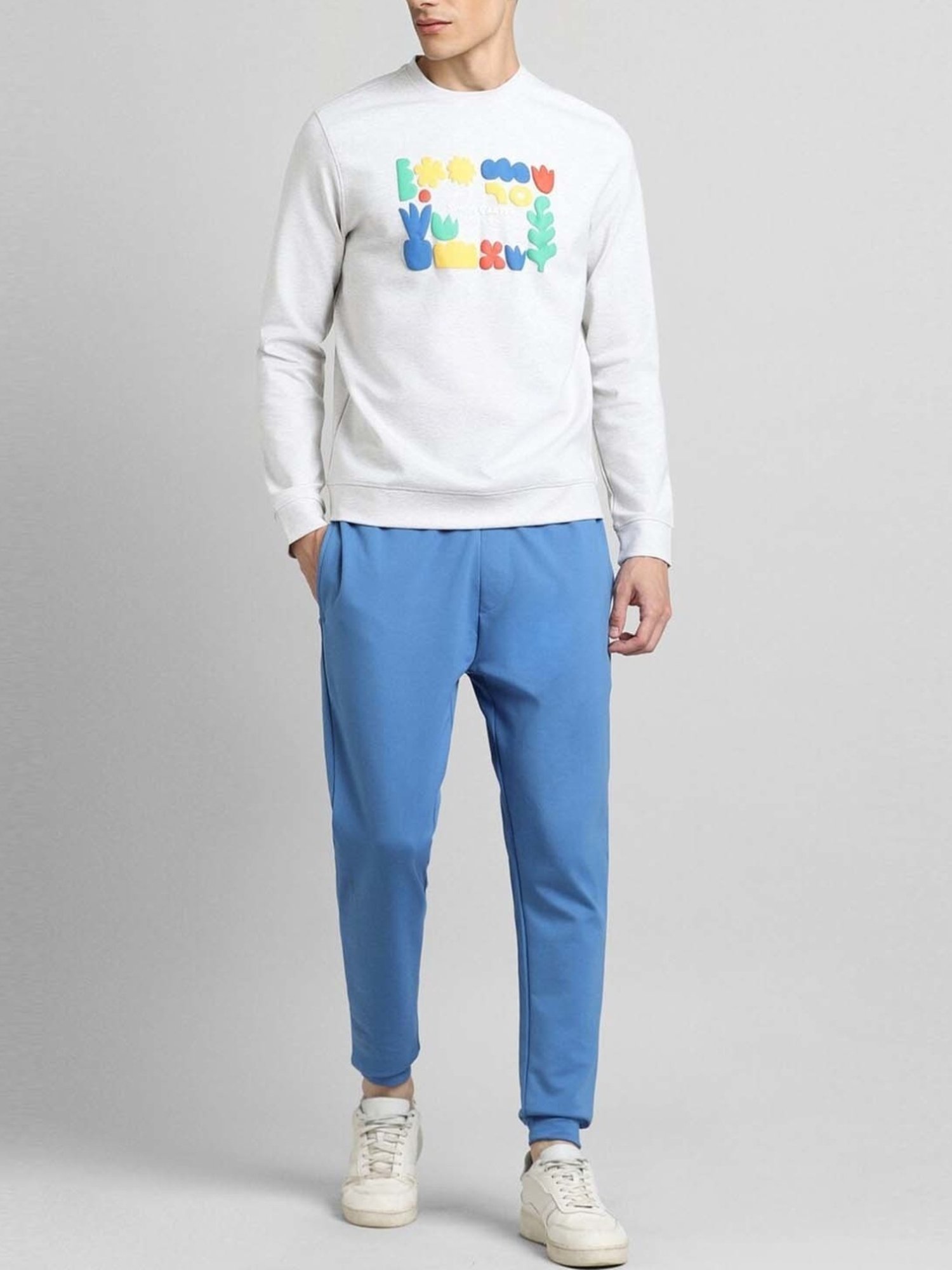 Simon Carter London Blue Slim Fit Joggers