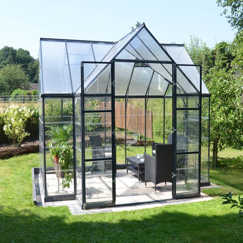 8' X 12'Snap And Grow Professional GreenHouse - Palram