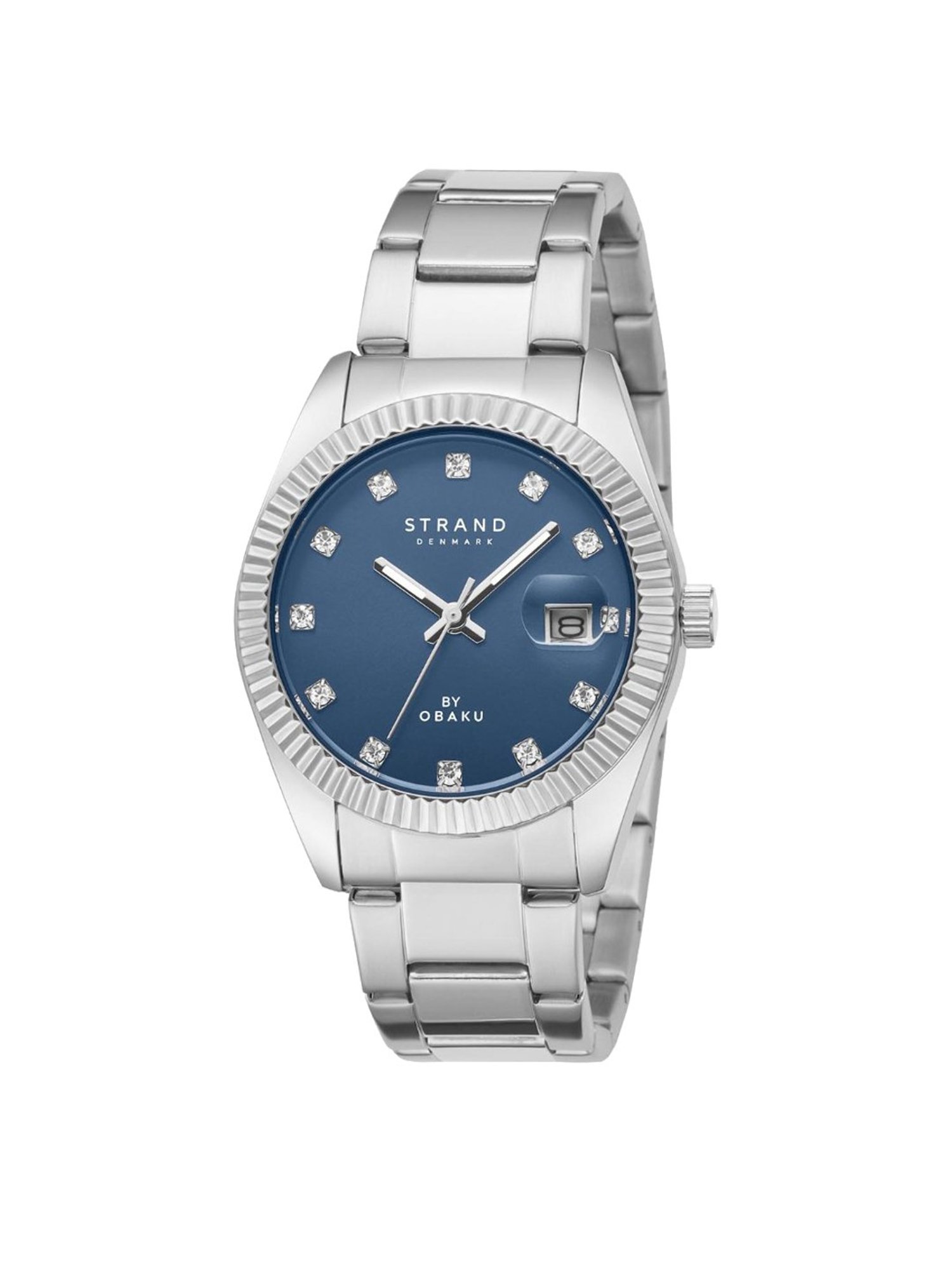 STRAND by Obaku S721LDCLSC Delmore Mini Denim Analog Watch for Women