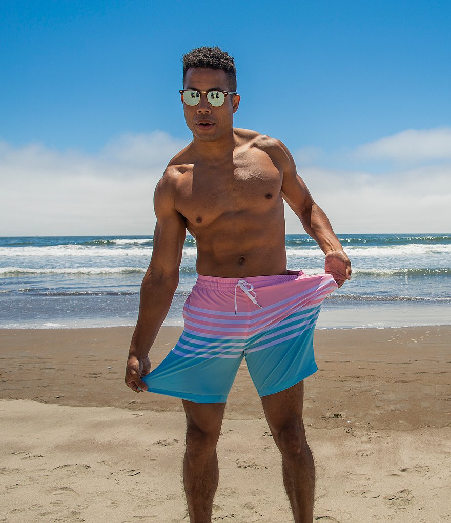 Polo Ralph Lauren Traveler Solid Blue 5 3/4#double; Inseam Swim Trunks