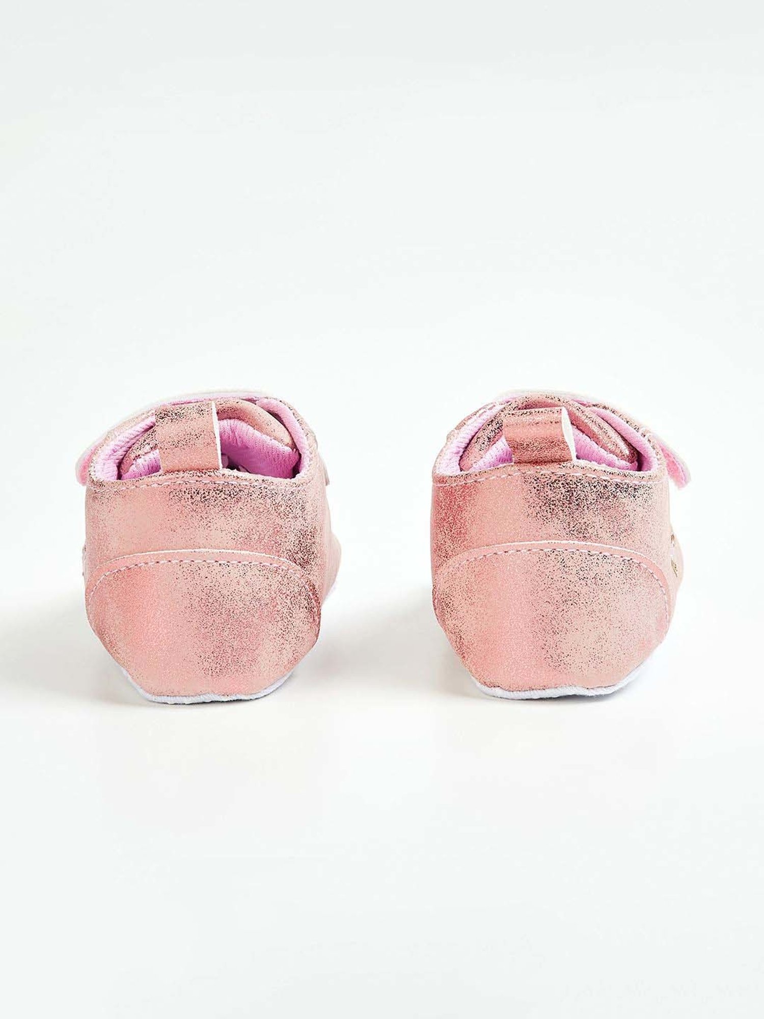 Fame Forever by Lifestyle Kids Rose Gold Velcro Shoes