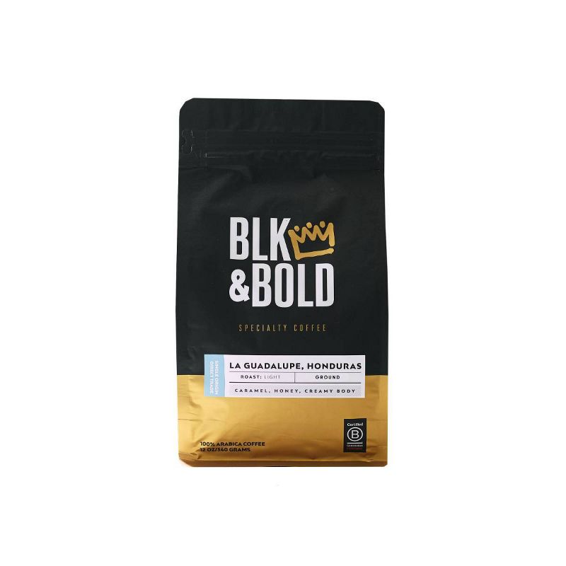 BLK & Bold La Guadalupe Honduras, Light Roast Ground 12oz