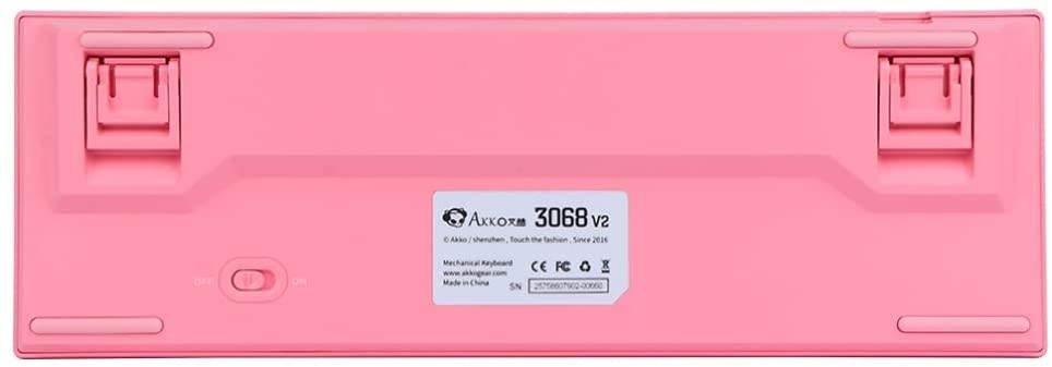 EPOMAKER AKKO 3068 R2 World Tour Tokyo 68 Keys RGB 65% Bluetooth 5.0 Wired/Wireless Mechanical Keyboard with PBT Japanese Keycaps, NKRO for Gamers/Mac/Win (Gateron Pink Switch, 68 Keys)