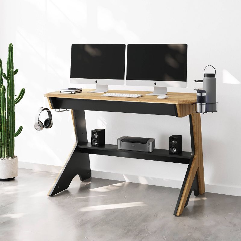 Writing Desk Workstation Pine - Techni Mobili