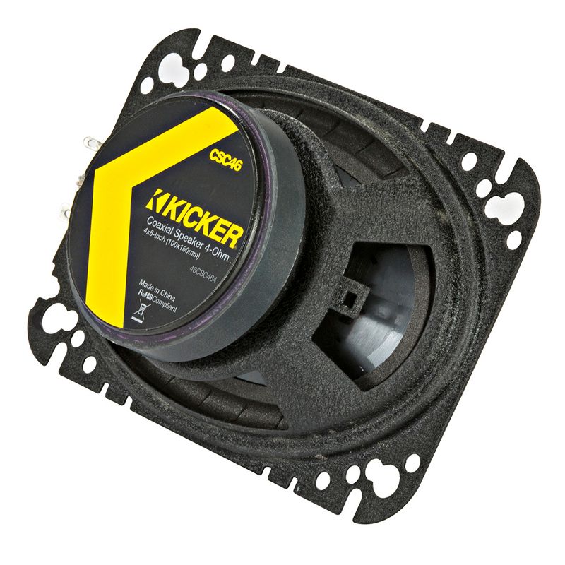 Kicker 46CSC464 CS-Series 4x6" 2-Way Coaxial Speakers