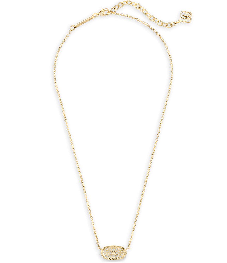 Kendra Scott Elisa Filigree Pendant Necklace