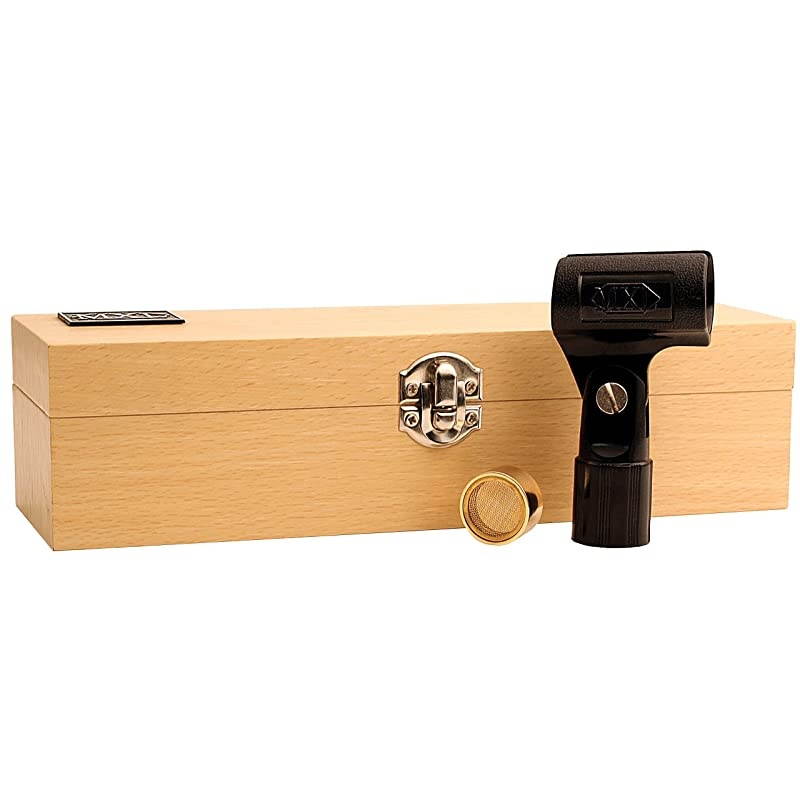 V67N Small Diaphragm Condenser Instrument Microphone with Cardioid and Omni CapsulesGreenGold