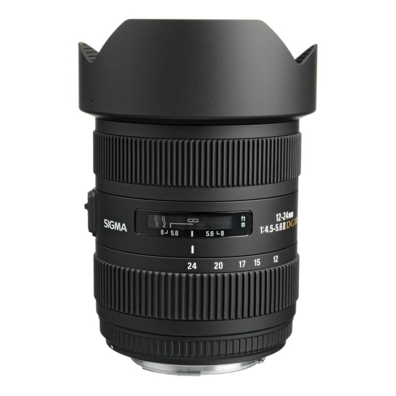 Sigma 12-24mm f/4.5-5.6 EX DG ASP HSM II Wide-Angle Lens for Nikon