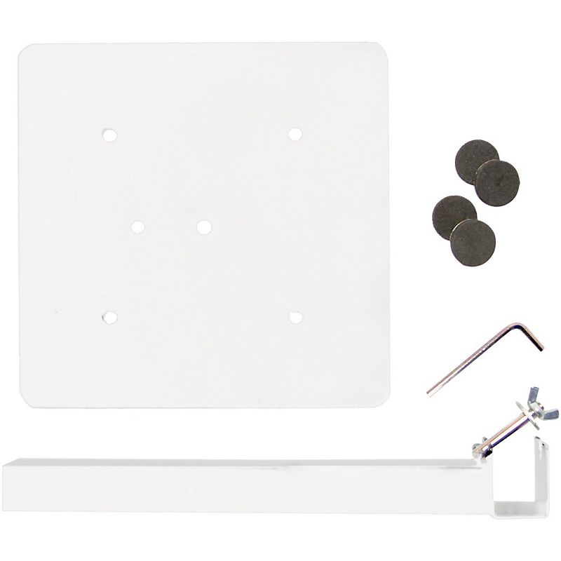 Novopro SDX Booth Podium Shelves (White)