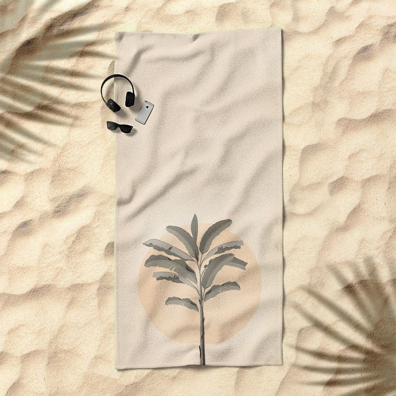 Iveta Abolina Sunrise Tan Beach Towel - Deny Designs