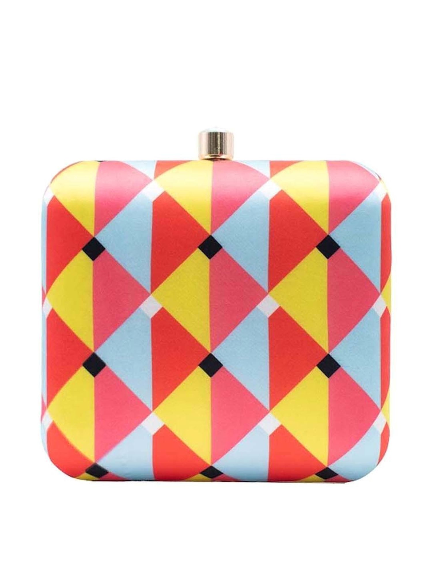 Sugarcrush Multicolor Printed Clutch