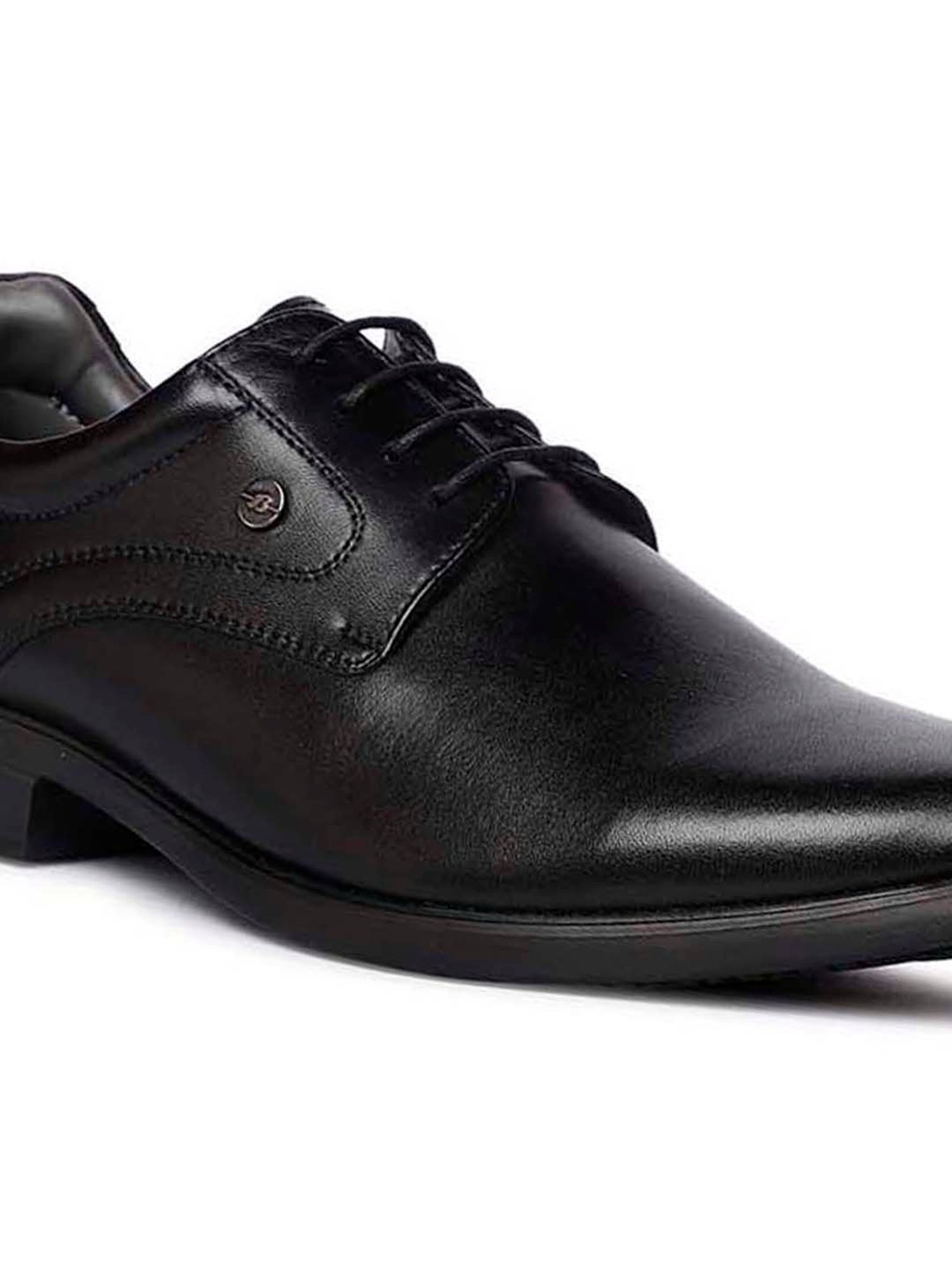 Bata Men's OPTIMUS Black Derby Shoes