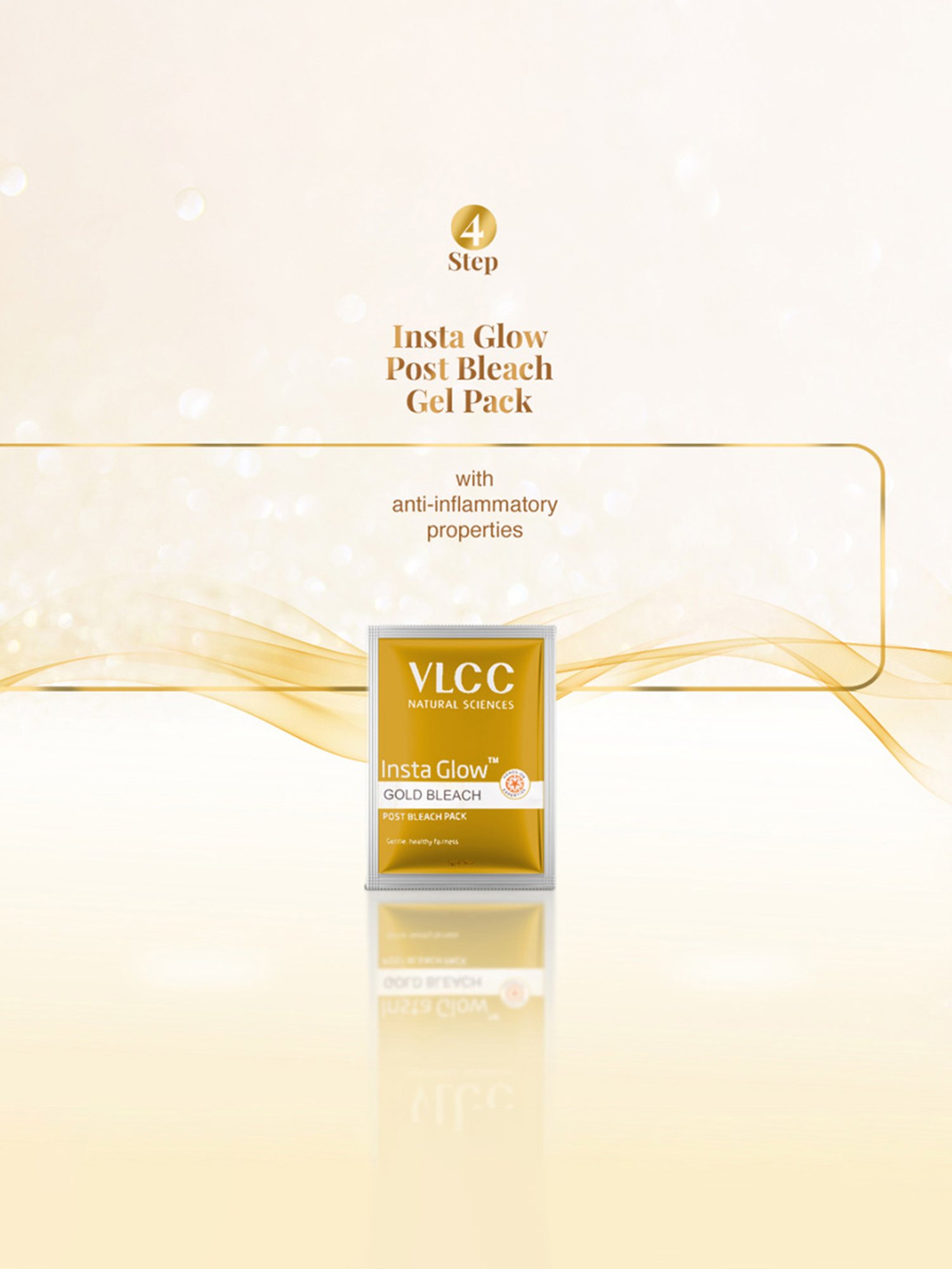 VLCC Insta Glow Gold Bleach & Insta Glow Diamond Bleach Combo