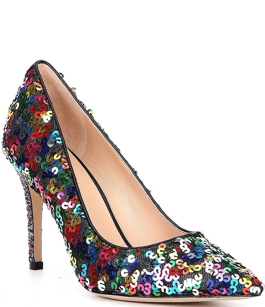 kate spade new york Valerie Multicolor Sequin Pumps