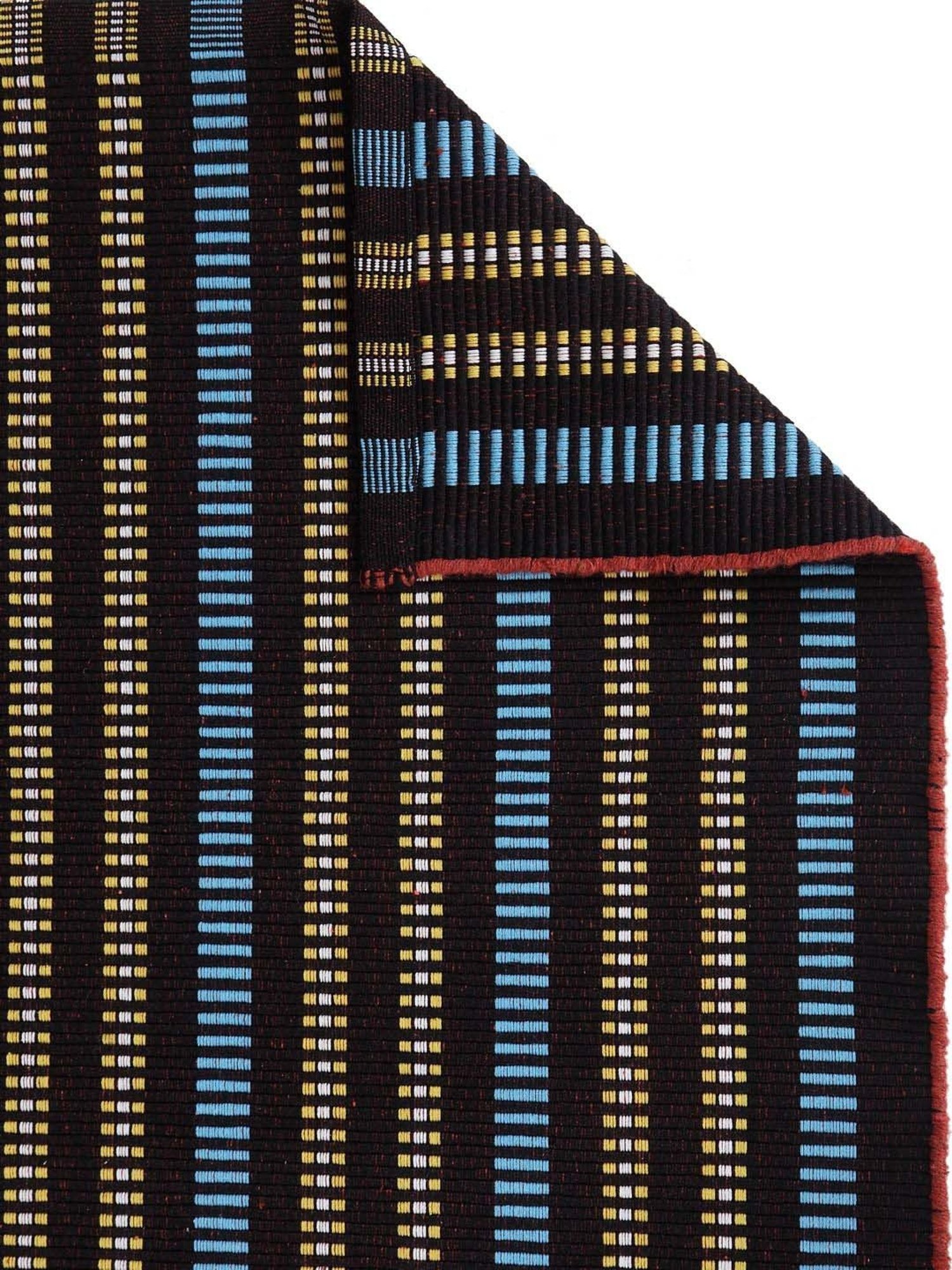 Klotthe Multicolor Cotton 300 GSM Multipurpose Mats - Set of 2