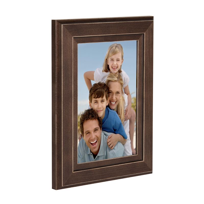 4" x 6" Kieva Tabletop Frame Brown - DesignOvation