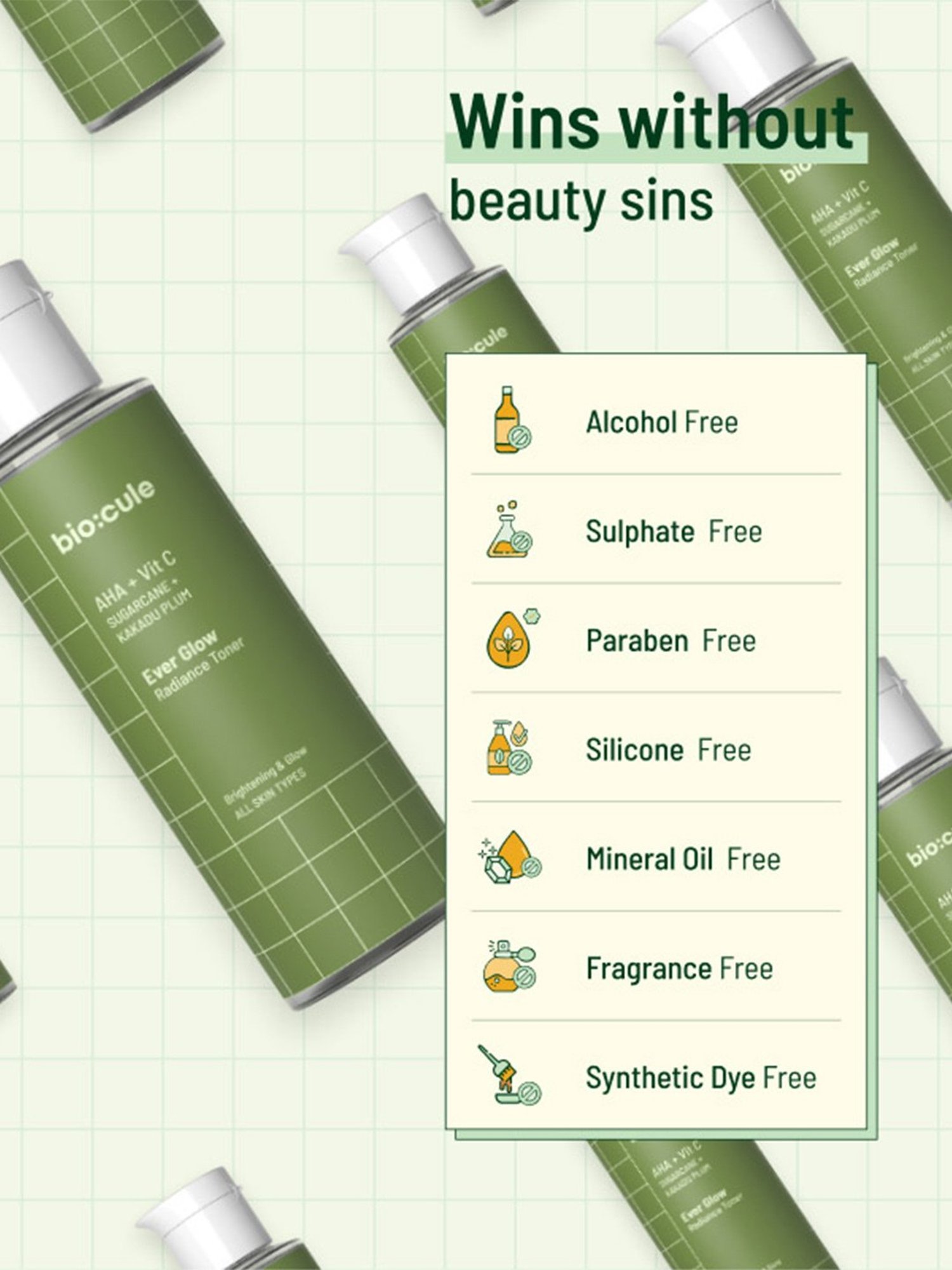 Biocule Ever Glow Radiance Toner - 100 ml