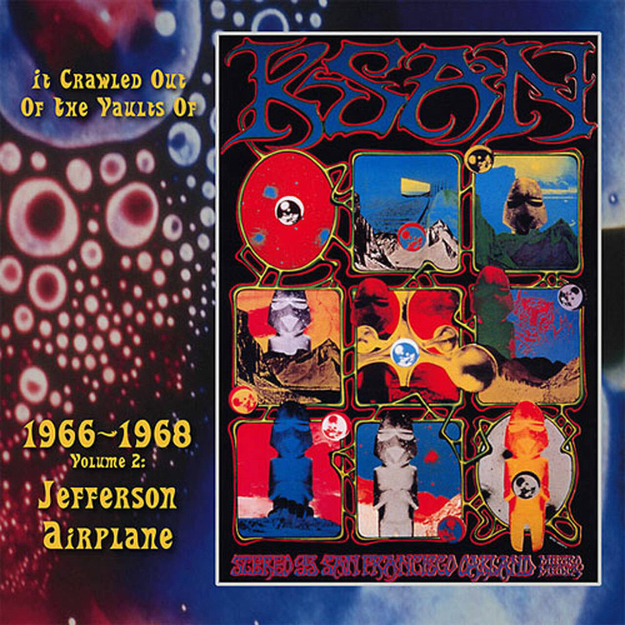 Jefferson Airplane It Crawled Out of The Vaults of KSAN 1966-1968 Volume 2 LP (Vinyl)