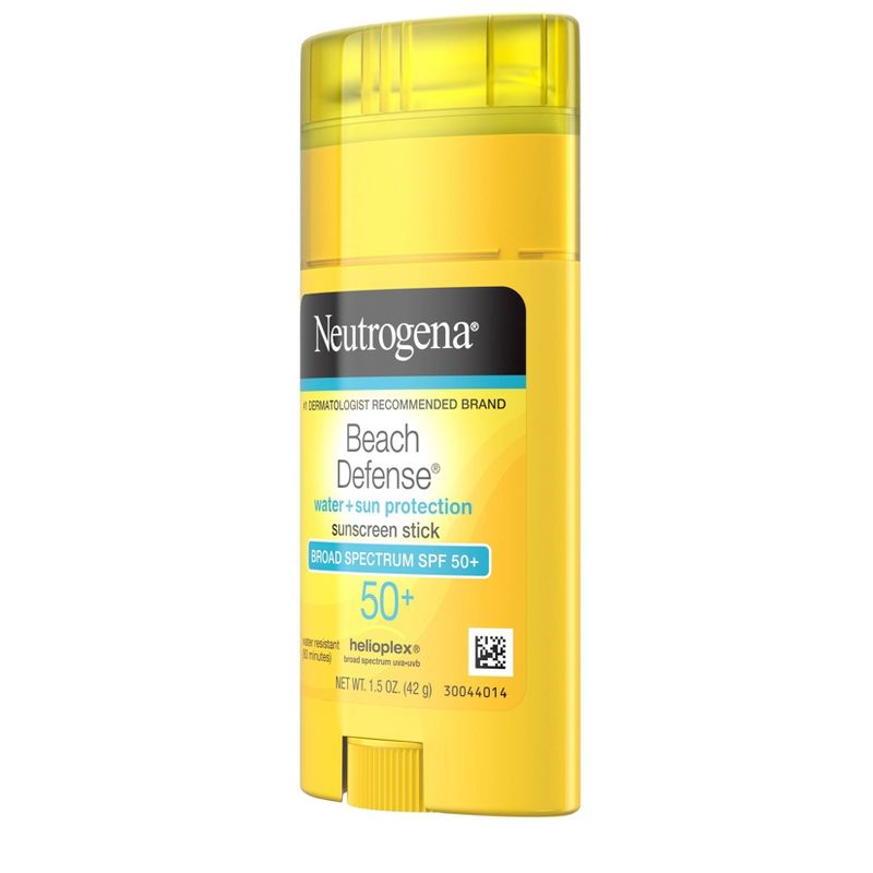 Neutrogena Beach Defense Oil-Free Body Sunscreen Stick - SPF 50+ - 1.5oz