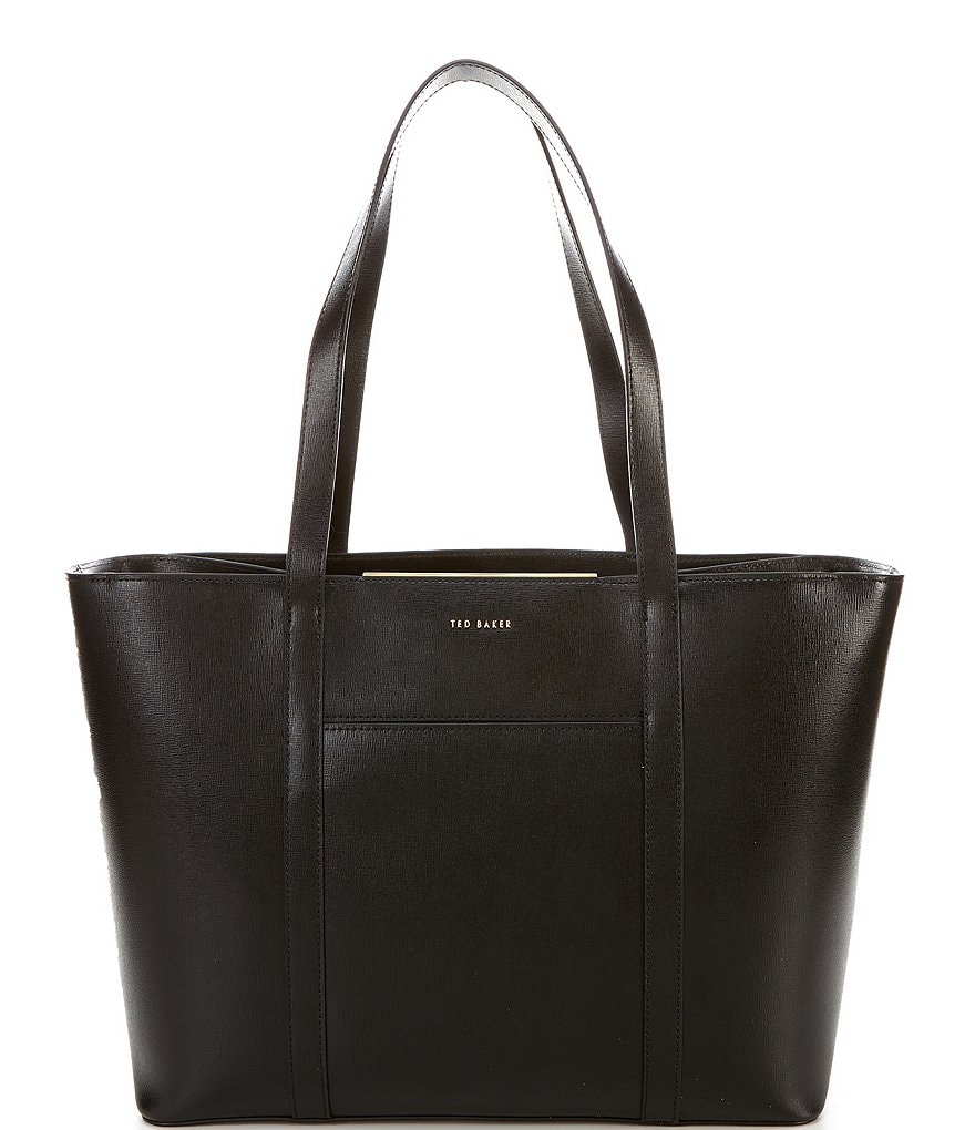 Ted Baker London Kimiaa East West Leather Top Zip Tote Bag