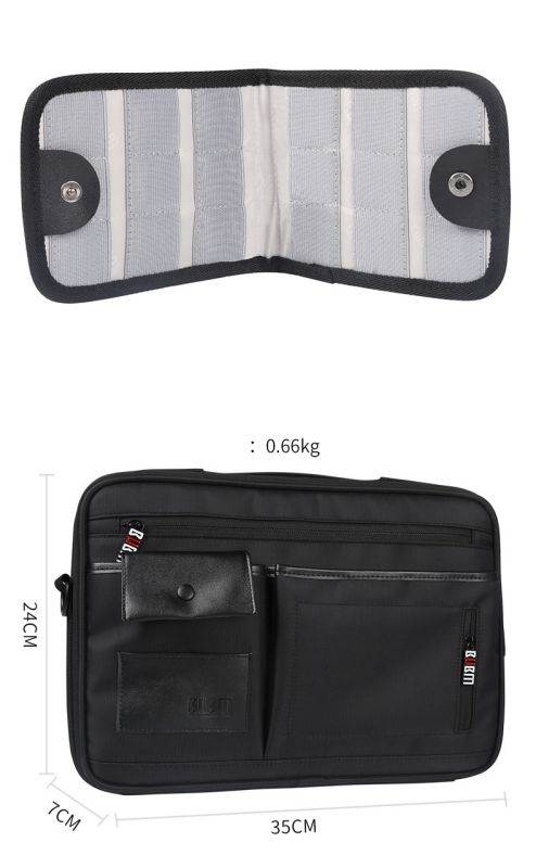 BUBM Travel Bag For Nintendo Switch ALL-IN-1 Carry Bag with 9HD Tempered Glass Screen Protector