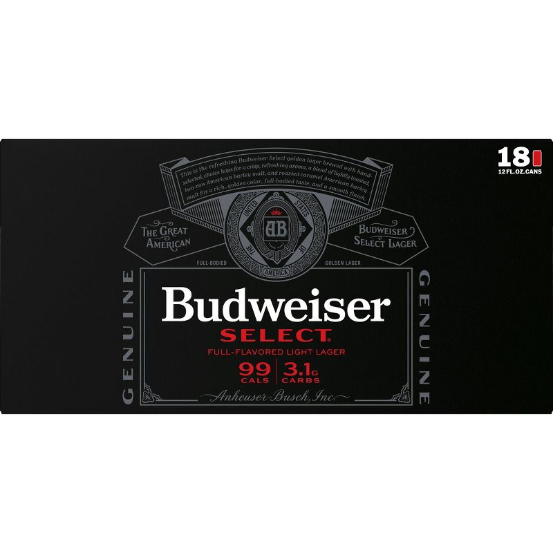 Budweiser Select Beer - 18pk/12 fl oz Cans