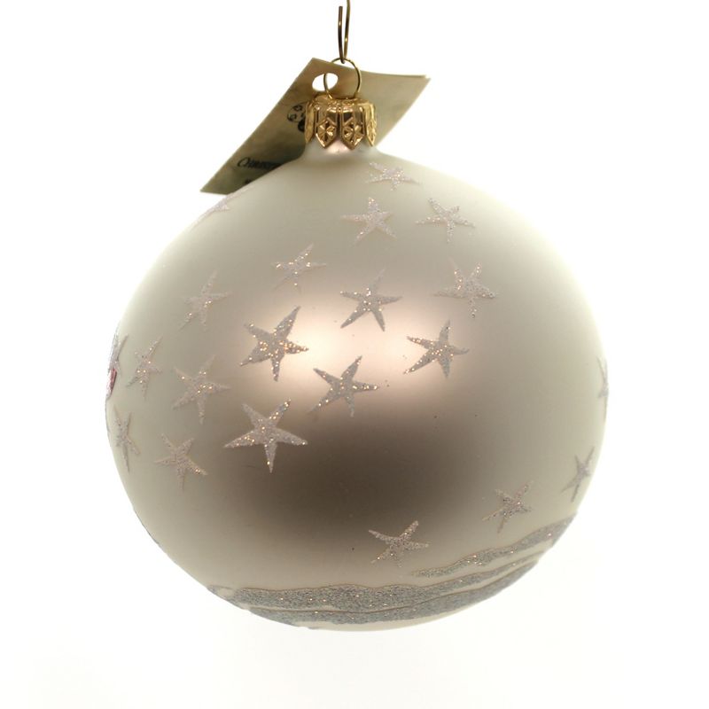 Christina's World Green Robed Sorcerer Santa Ball Ornament  -  Tree Ornaments