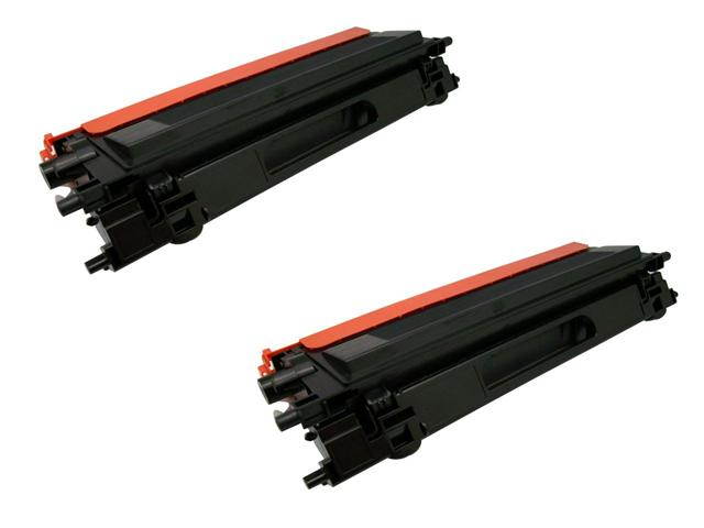 Cisinks &reg; 2 Pack Black Compatible TN115 TN-115 TN115BK Toner Cartridge for Brother HL-4040 DCP-9040CN DCP-9045CDN HL-4040CDN HL-4040CN HL-4070CDW MFC-9440CN MFC-9450CDN MFC-9840CDW