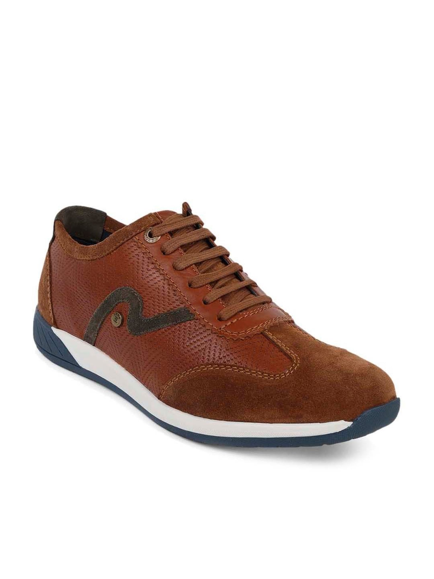 EZOK Men's Tan Casual Sneakers