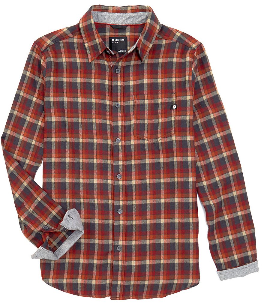 Marmot Fairfax Midweight Flannel Long-Sleeve Woven Shirt