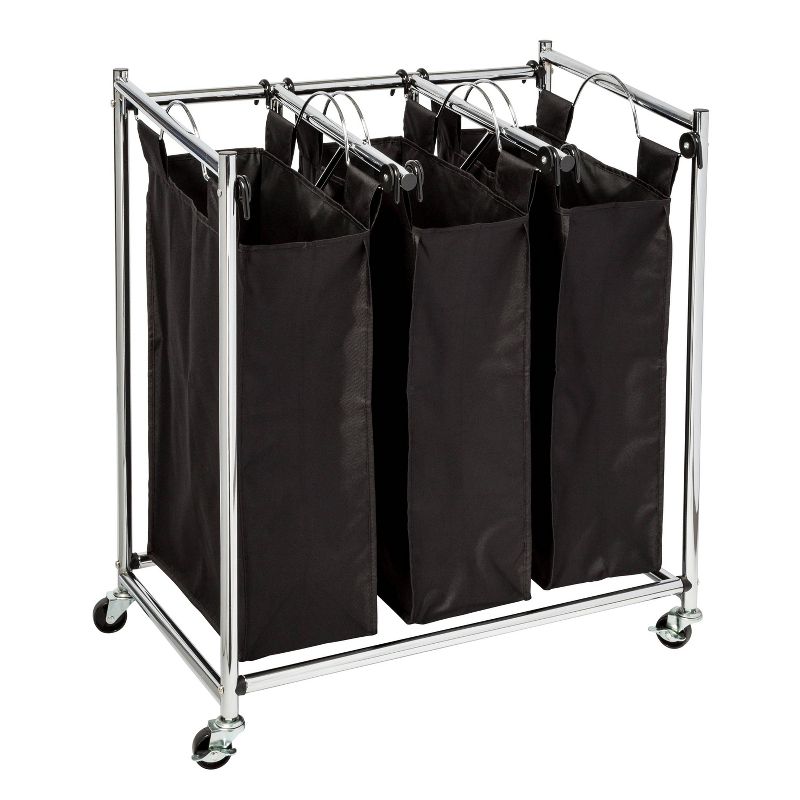 Neatfreak Easy Access Double Laundry Sorter with Folding Table