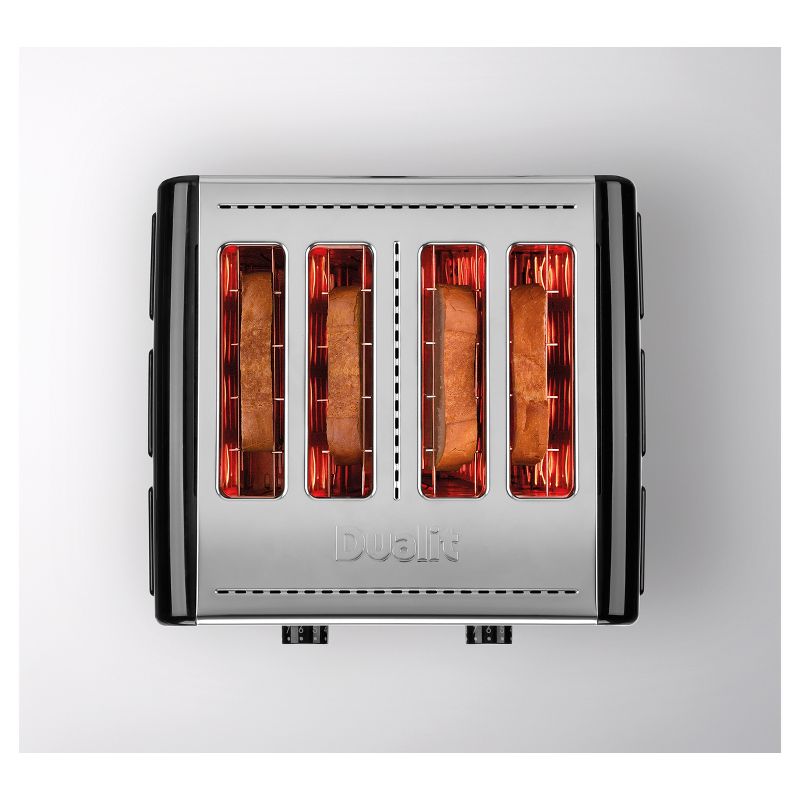 Studio 4 Slice Black Toaster - Black 46430