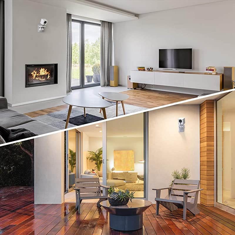 2Pack AC Outlet Mount Compatible with Wyze Cam Reliable mounting Alternative for Wyze Cameras and iSmartAlarm Spot Camera Support Stand