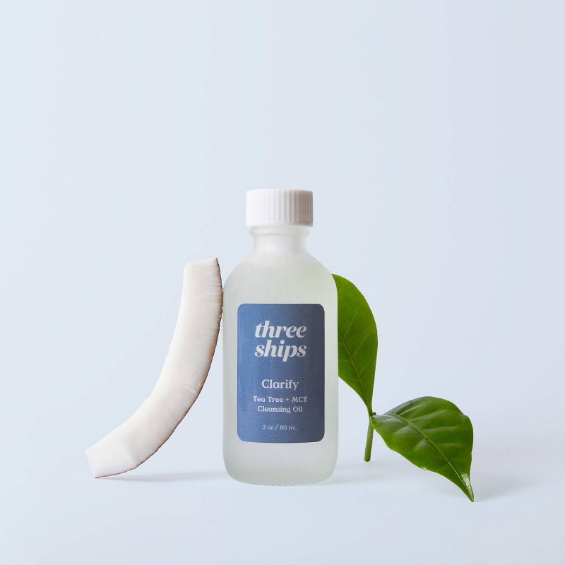 Three Ships Clarify Tea Tree Cleansing Oil - 2 fl oz