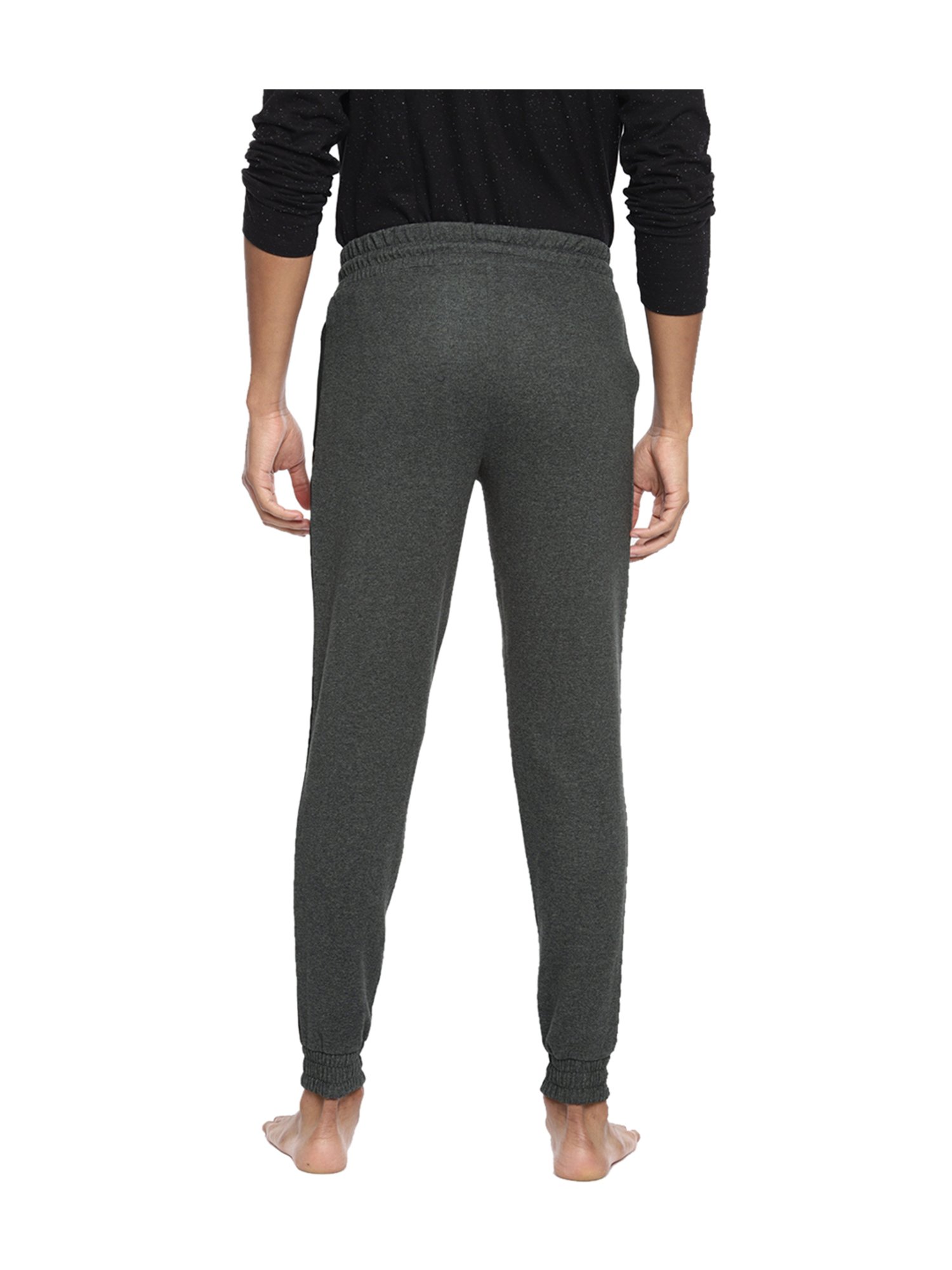 Fruit of the Loom Dark Grey Regular Fit Joggers