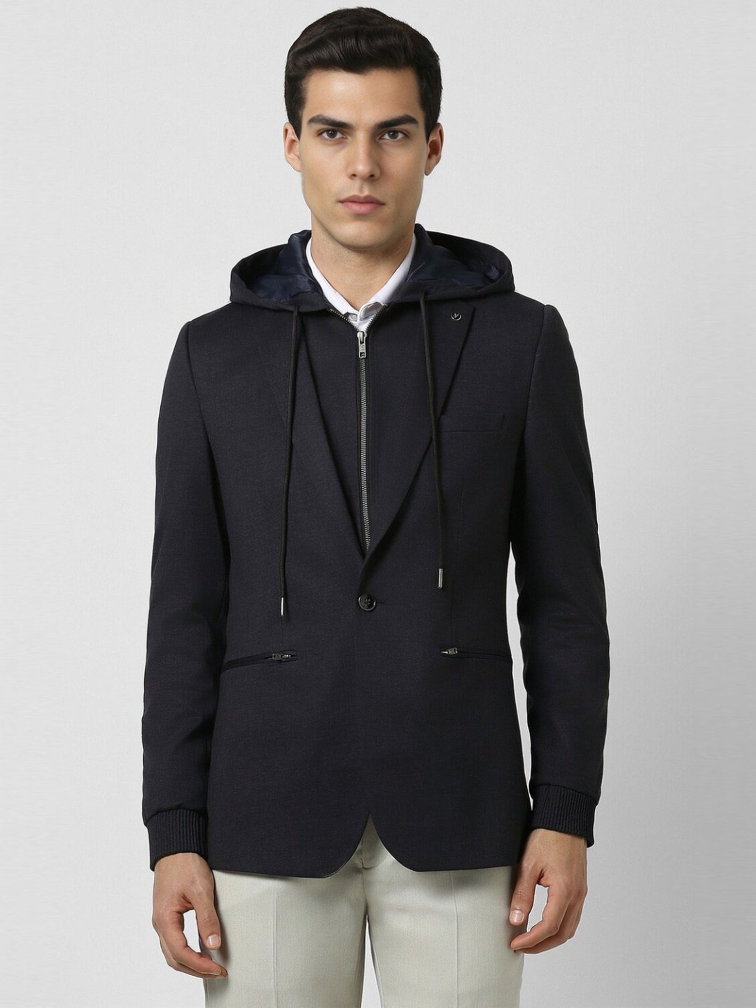 Van Heusen Black Slim Fit Blazer