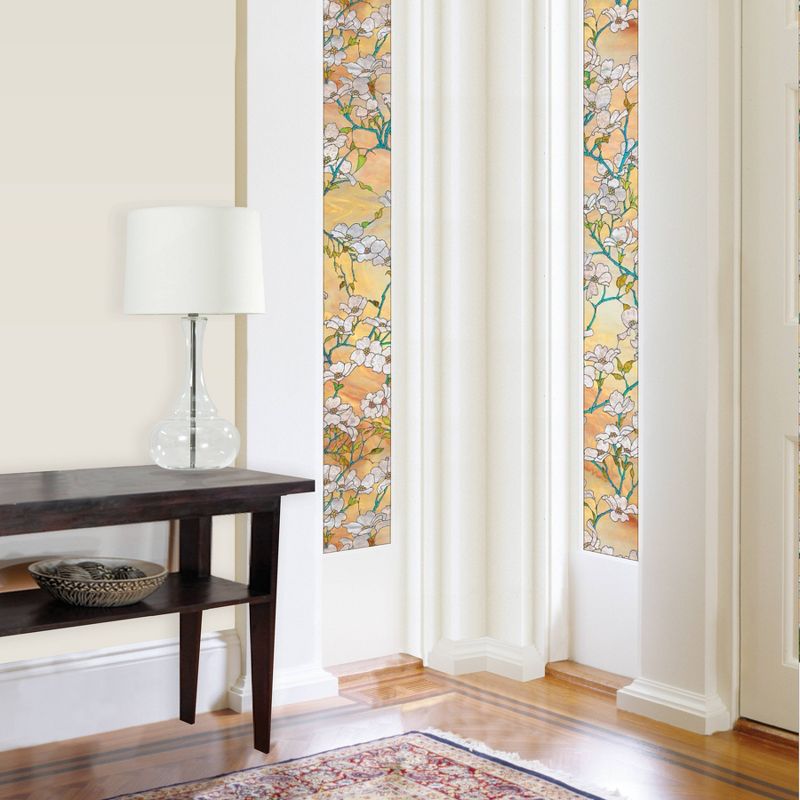 Brewster Dogwood Door Premium Film Golden Sky