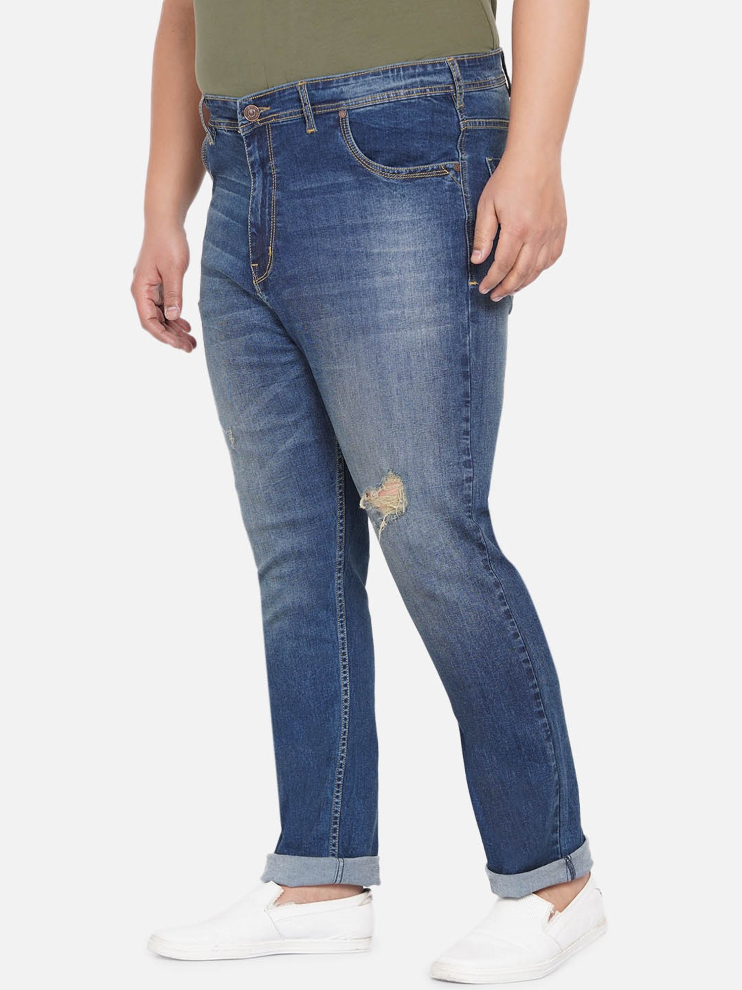 John Pride Blue Plus Size Jeans