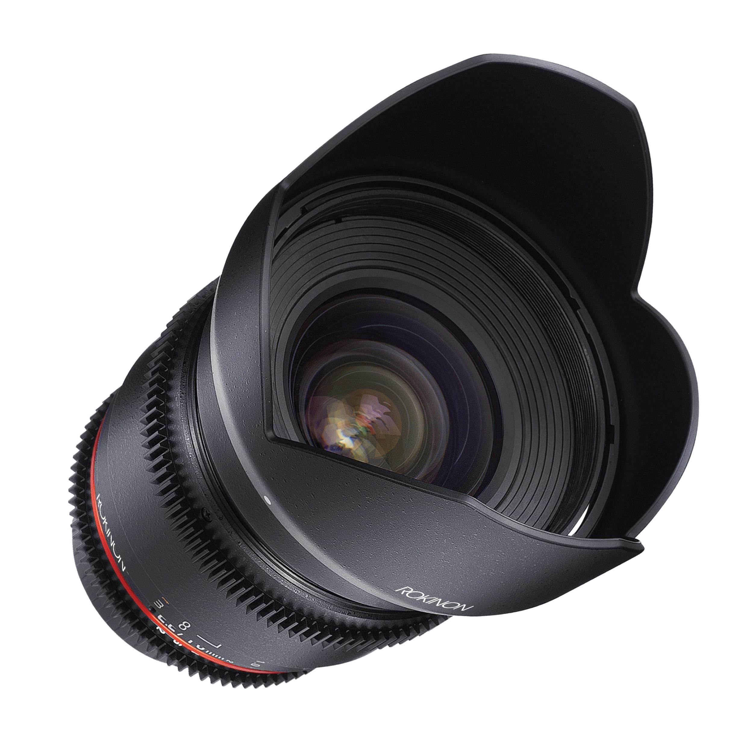 Rokinon DS16M-MFT 16mm T2.2 Cine Wide Angle Lens for Olympus and Panasonic Micro Four Thirds