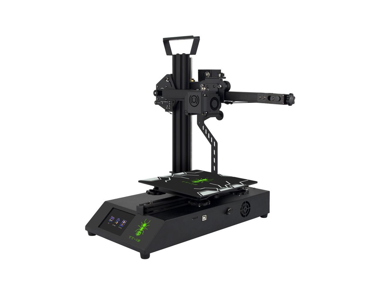 3D Printer Light-weighted Beginner DIY Kit 180x180x180mm Printing Area Cantilever Design with 3.5Inch Touch Screen/Power Resume/Titan Extruder Support Multi-Language