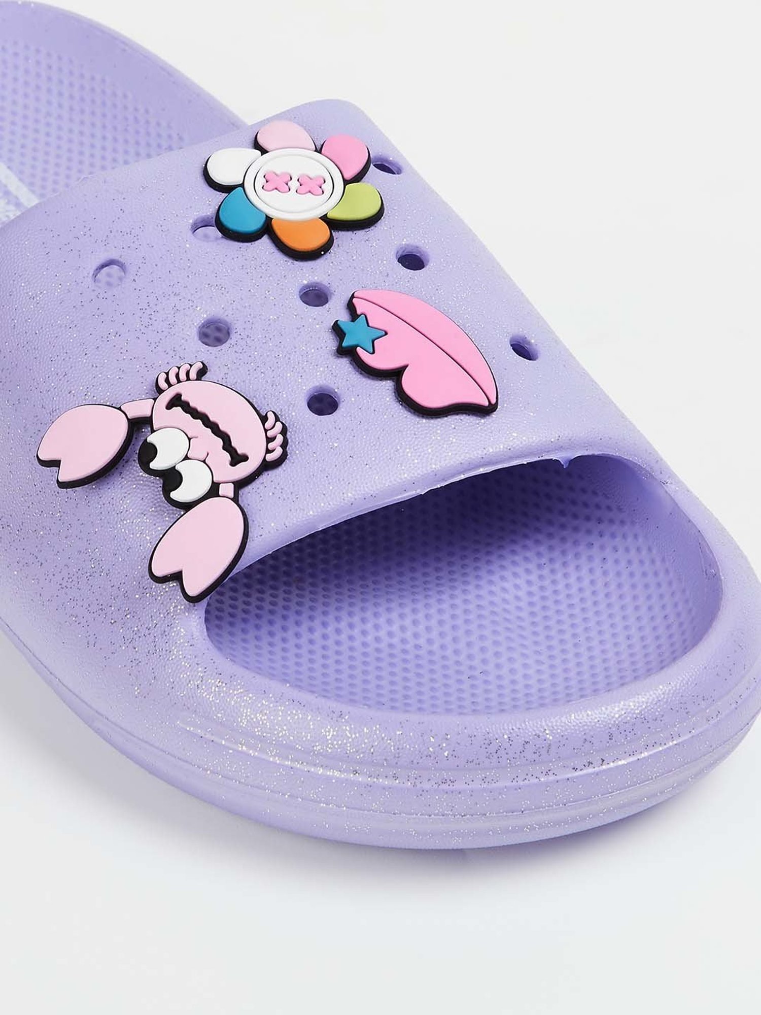 Fame Forever by Lifestyle Kids Lilac Casual Slides