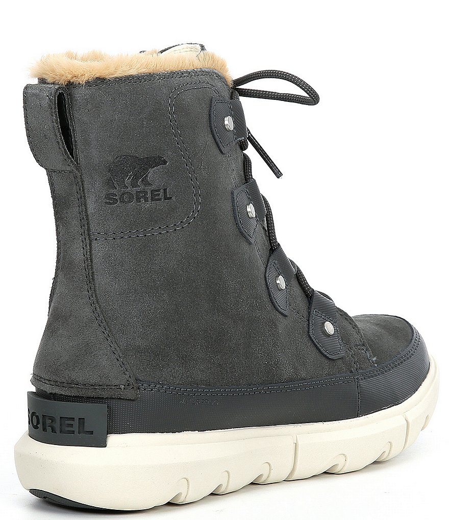 Sorel Explorer II Joan Waterproof Suede Booties