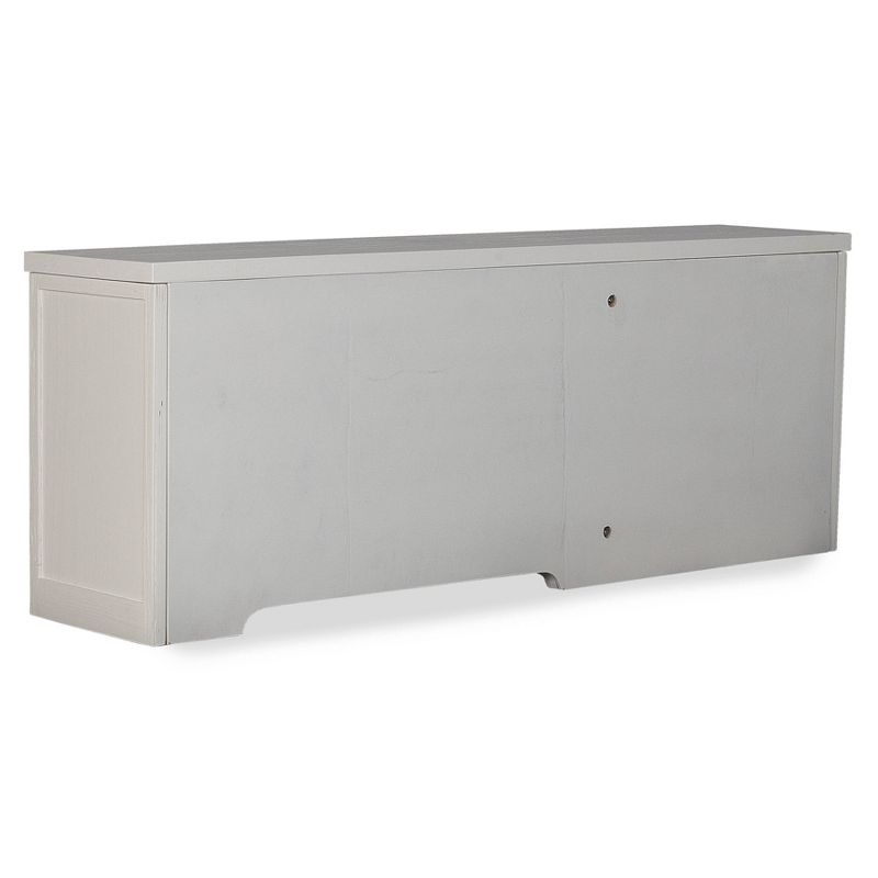 Highlands Desk Hutch White - Hillsdale Furniture