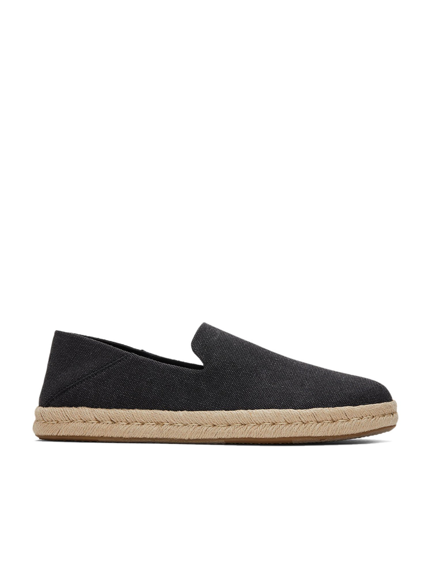Toms Men's Santiago Black Loafers