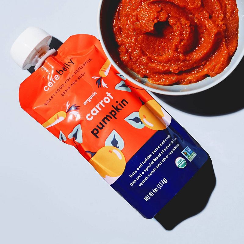 Cerebelly Clean Label Project Purity Award Winning, 5-7 Months Organic Baby Food Variety pk