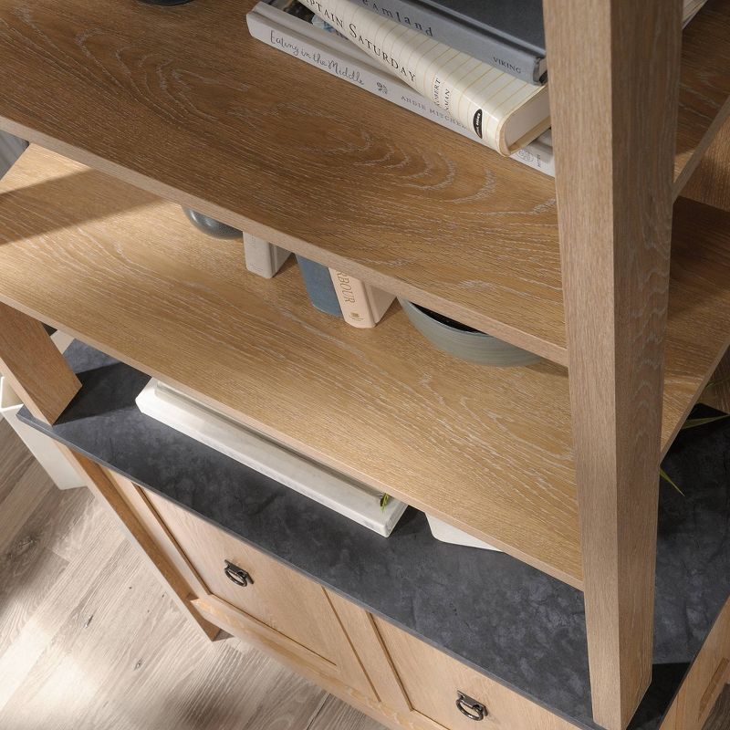 72" August Hill 5 Shelf Bookcase Brown - Sauder